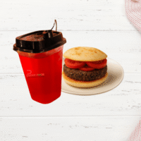 Burger with Buransh Squash