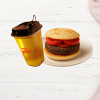 Burger with Malta Squash