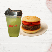 Burger with Pudina Squash